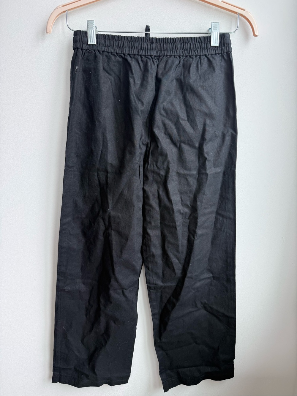 J. Crew Black Drawstring Jogger Pants - Picture 2 of 5